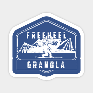 Freeheel Granola Official T Sticker